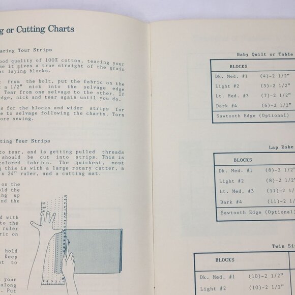Vintage 1985 Lover's Knot Eleanor Burns Quilt Quilting Patterns Design Idea Book - Picture 4 of 11